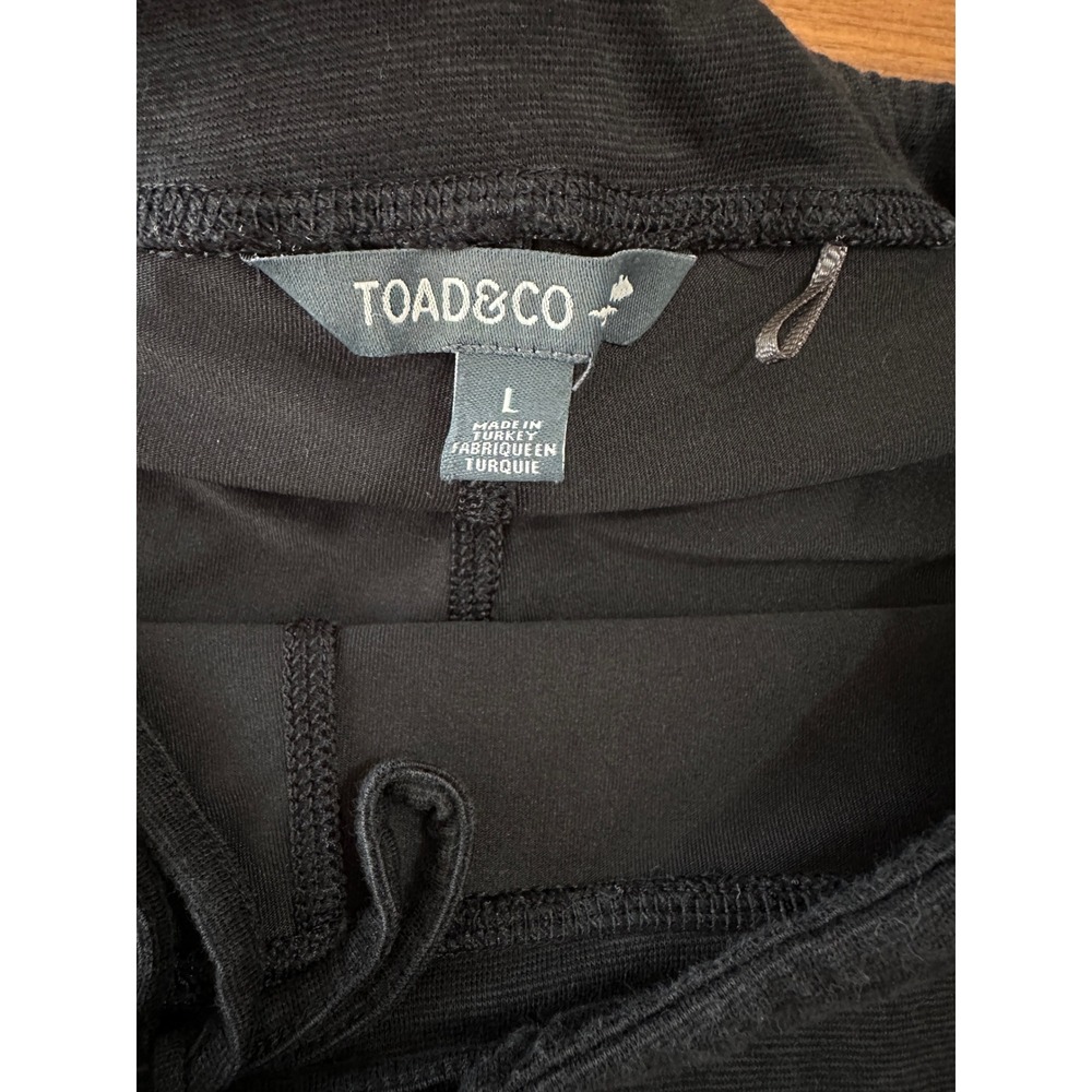 Toad&Co Seleena Skort Tencel Cotton Large Black Active Hiking Skirt Outdoors - Picture 3 of 10
